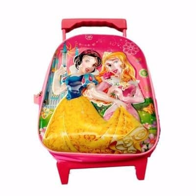 Princess Trolley School Bag