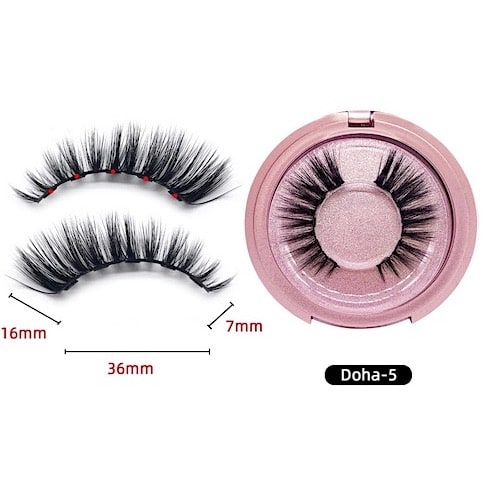 M5 Magnetic Eyelashes Set - Doha