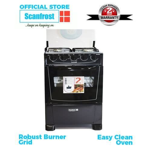Gas Cooker - 4 Gas Burner -  50 x 50 x 85 cm