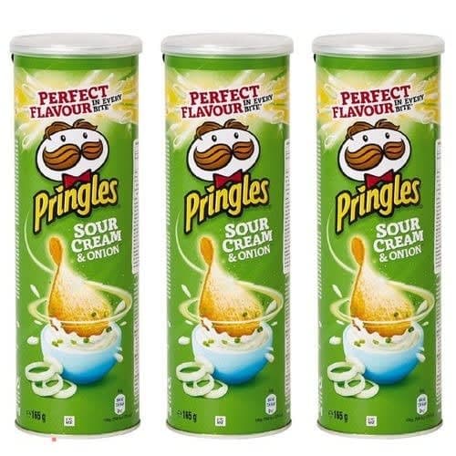 Sour Cream & Onion 165g X 3 Packs