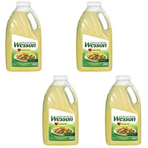Carton Of Wesson Oil - 4.73 Litres X 4