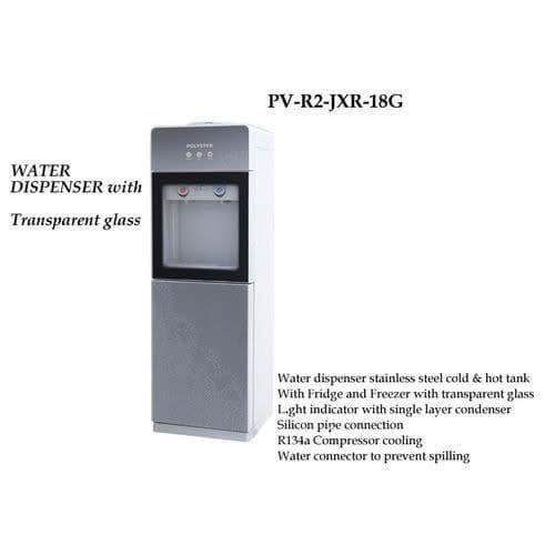 Water Dispenser With Transparent Glass - Pv-r2-jxr-18g