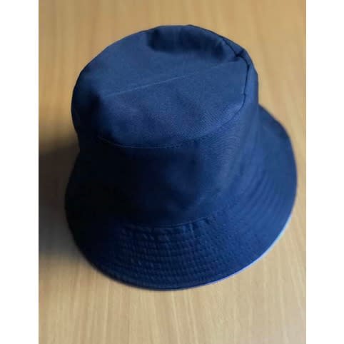 Plain Black Unisex Luxury Cotton Bucket Hat