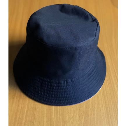Plain Black Unisex Luxury Cotton Bucket Hat
