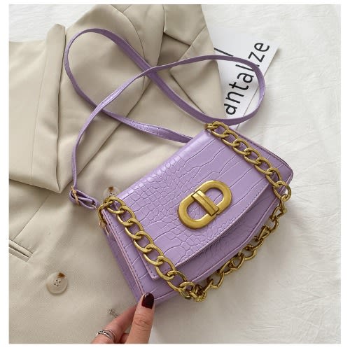 Ladies Hand Bags - Purple