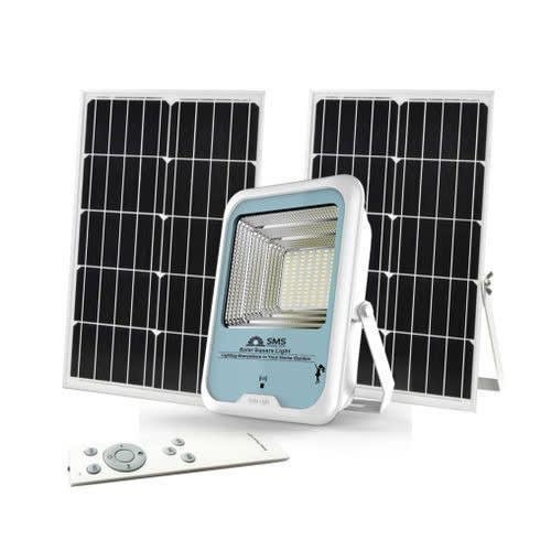 200W - Sms Security Solar Flood Light Double Panel