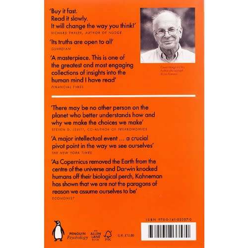 Thinking - Fast and Slow - Daniel Kahneman