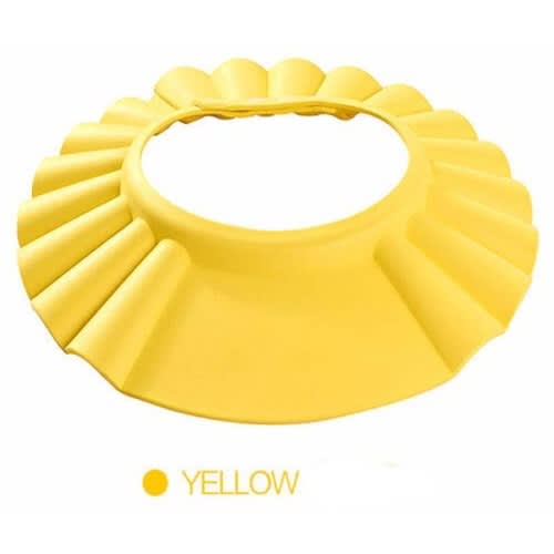 Adjustable Kids And Baby Shower Cap - Yellow