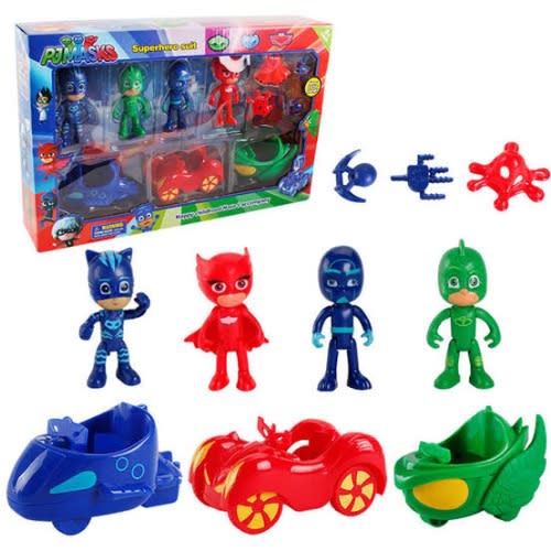 Pj Mask Figure Set -  6 Pieces