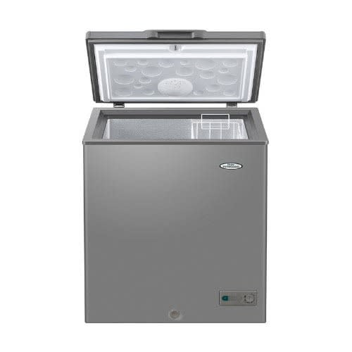 Fast Freezing 100l Chest Freezer - Up To 50% Energy Saving - Silver