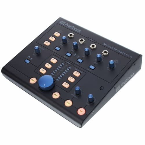 Presonus Monitor Station V2: The Desktop Speaker-management Solution.
