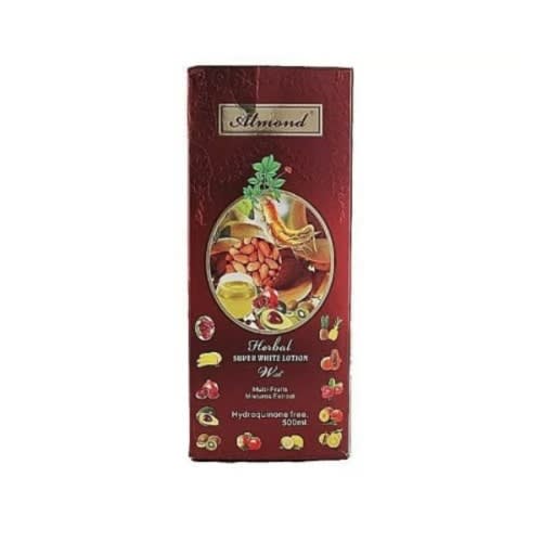 Almond Herbal Super White Lotion - 500ml