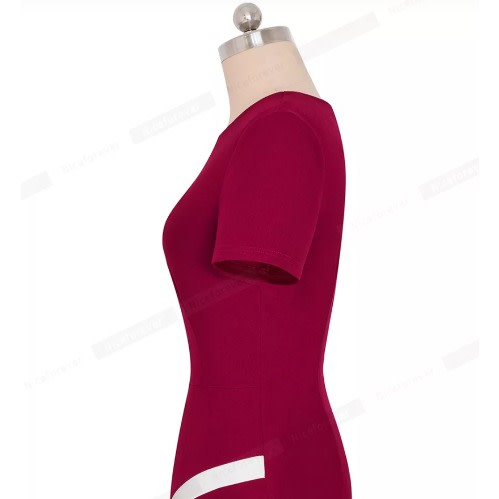 Patch Work Bodycon Dress