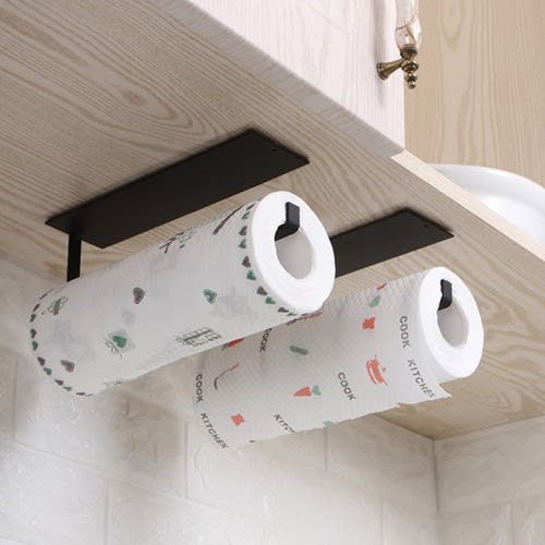 Set Of 2 - Wall Mount Paper & Towel Holder