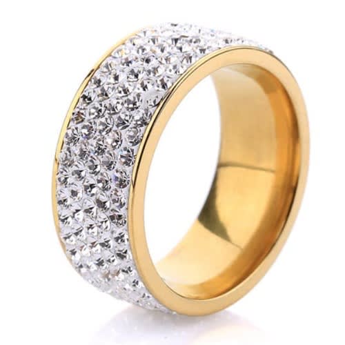Crystal Ring - Gold