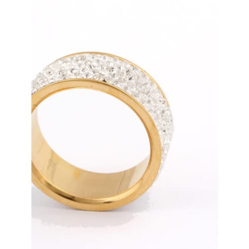 Crystal Ring - Gold