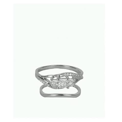 Beautiful Wedding Ring Set - Sterling Silver