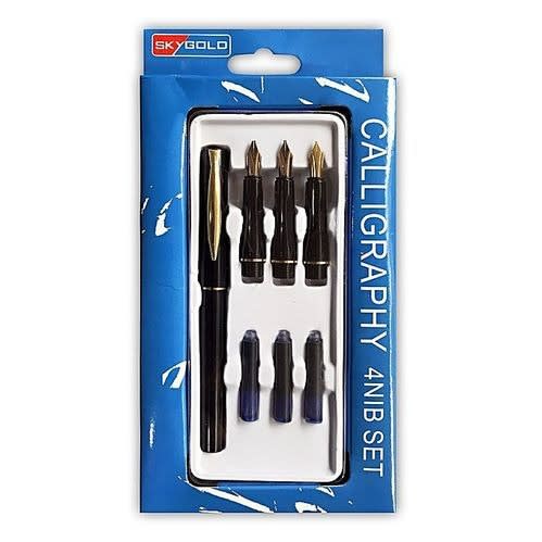 Set of 4 Calligraphy Nib Pen