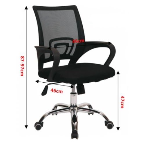Heavy Duty Vigor Swivel Mesh Chair