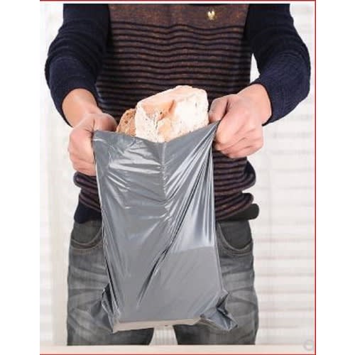 Courier Bags - 20 Pieces - 16 x30 Cm - Grey