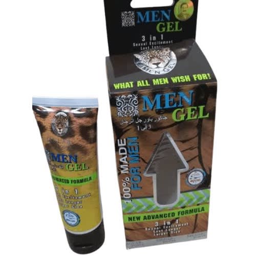 Men Gel - New Advanced Formula - 3 In 1 - 50ml