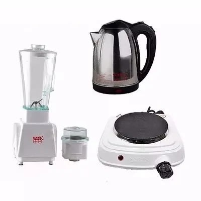 Blender- Electric Jug & Hot Plate Kitchen Bundle