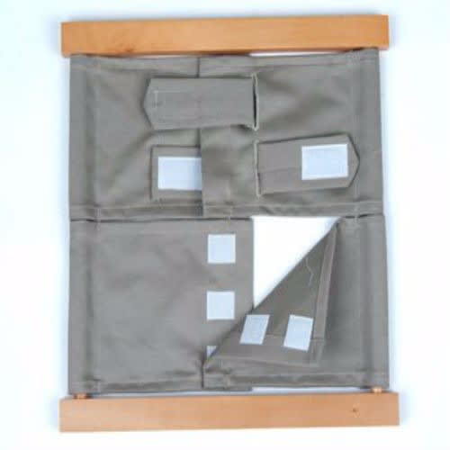 Montessori Velcro Dressing Frame