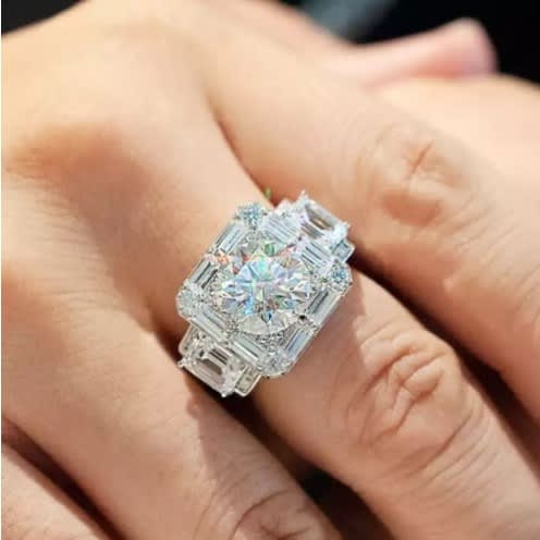 Square Shaped Wedding Ring