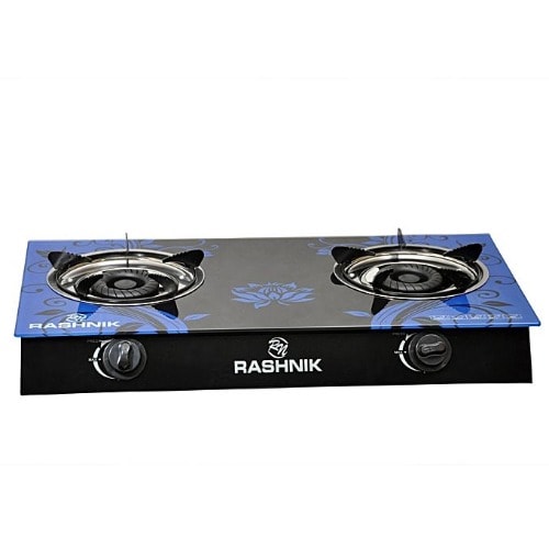 Glass Top 2-Burner Gas Cooker