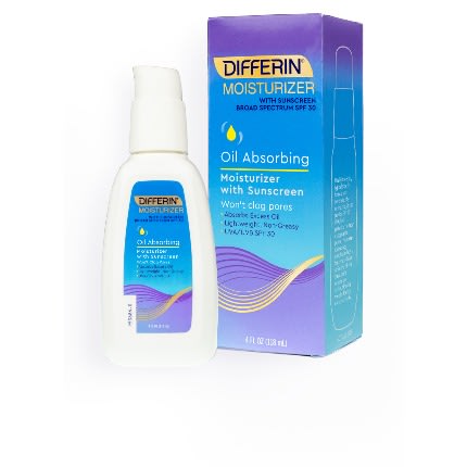 Differin Oil Absorbing Moisturizer With Spf 30 - 118ml