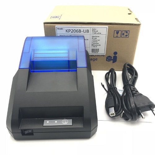 58mm Thermal Receipt Pos Printer + 5 Rolls Paper