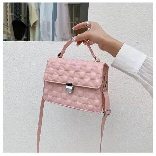 Ladies Handbag - 8X7X13cm - Pink