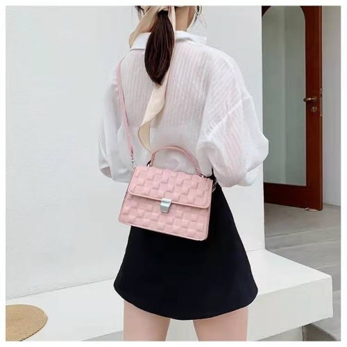Ladies Handbag - 8X7X13cm - Pink