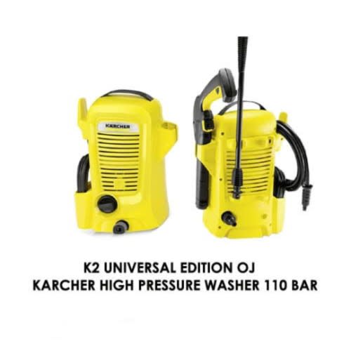 Karcher K2 Universal Electric Cold Water Pressure Washer - 110 Bar