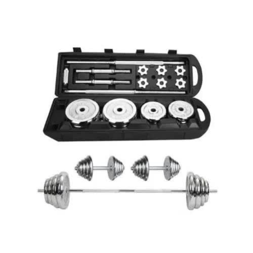 Adjustable Barbell - 50kg With Dumbbells Set