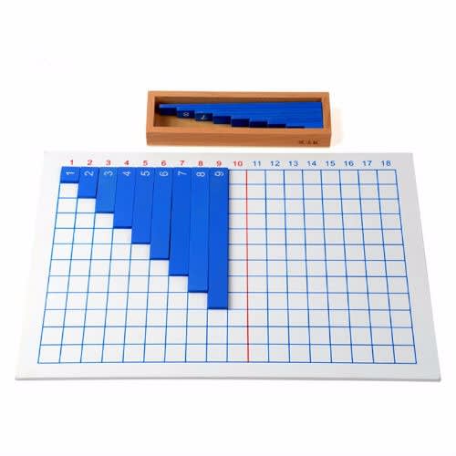 Montessori Subtraction Strip Board