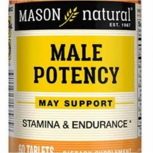 Mason Natural Male Potency For Men's Sexual Stamina And Endurance - 60Tablets