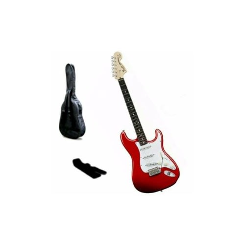 Electric Lead Guitar With Accessories - Red