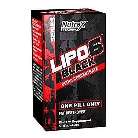 Lipo 6 Black Ultra Concentrate Fat Destroyer - 60 Caps