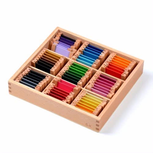 Montessori Colour Tablets - 3rd Box--Multicolour--No