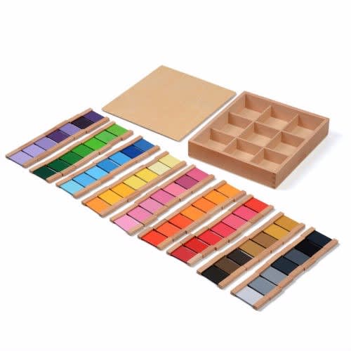 Montessori Colour Tablets - 3rd Box--Multicolour--No