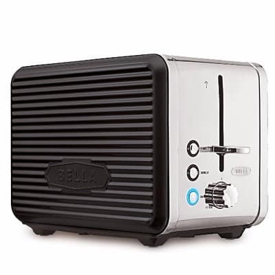 Linea Collection 2 Slice Toaster - Black