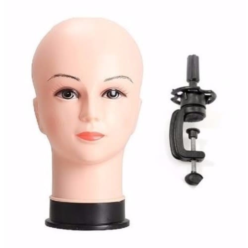 Wig Mannequin Head With Clamp