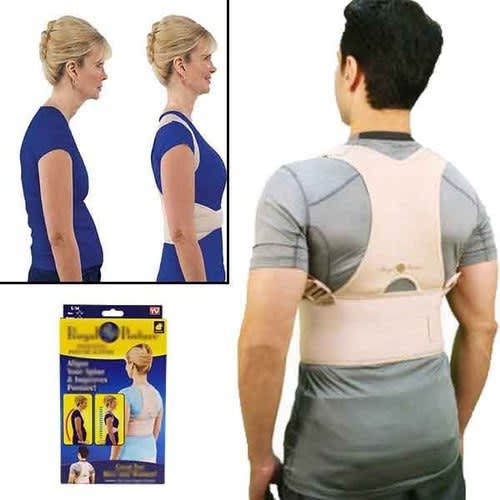 Royal Posture Corrector Back Support & Pain Reliever Belt - Beige