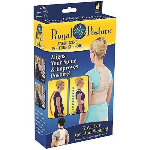 Royal Posture Corrector Back Support & Pain Reliever Belt - Beige