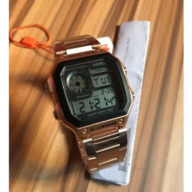 Men's Stainless Steel Bracelet Strap Wrist Watch