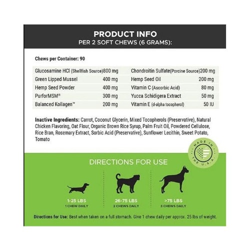 Senior Dog Mobility 90 Count Hip & Joints