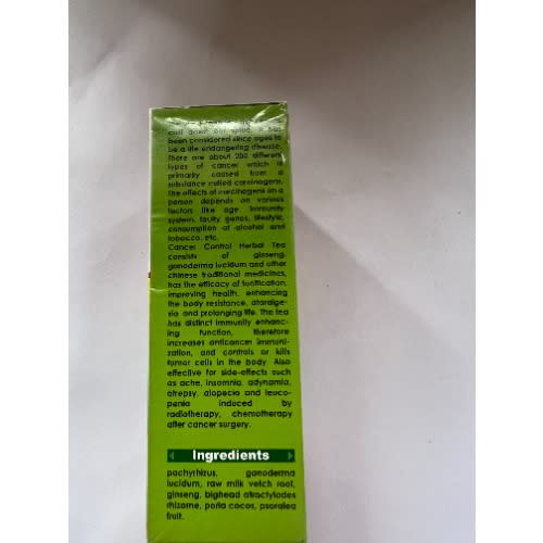 Great Cancer Control Herbal Tea-20teabags