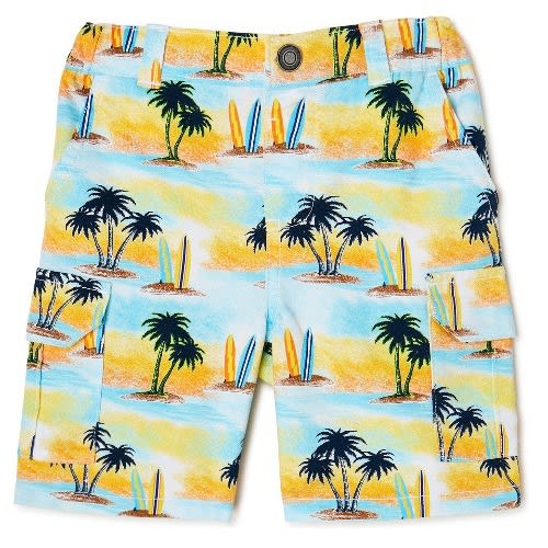 Toddler Boys Cargo Print Shorts – Surf Boards