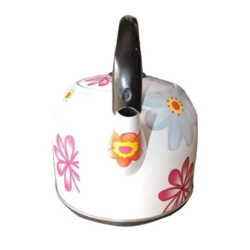 Round Floral Print Electric Kettle - 4.8L